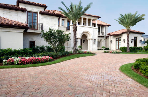 Best Brick Driveway Pavers  in Roundup, MT
